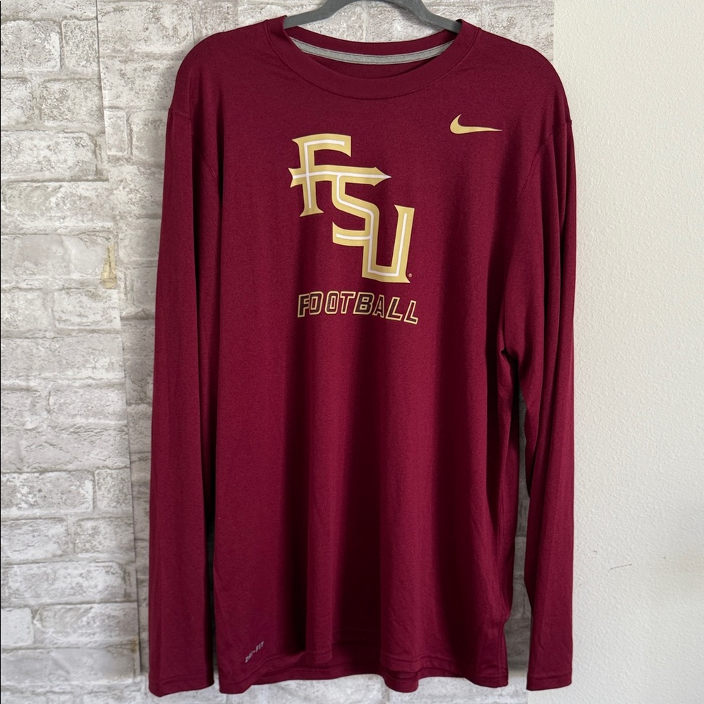 Florida State Univ Nike Long Sleeve Men's Tee